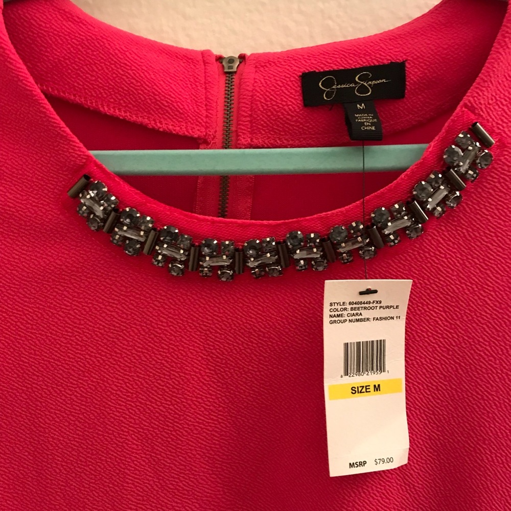 Jessica Simpson form fitting dress